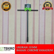 Tekiro 10 mm T-Socket Wrench Tekiro 10 mm T-Socket Wrench Tekiro 10mm T-Socket Wrench Tekiro Origina
