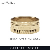 Daniel Wellington Elevation Ring Gold - Unisex Ring - Couple Rings - Ring for Women and Men - DW Official