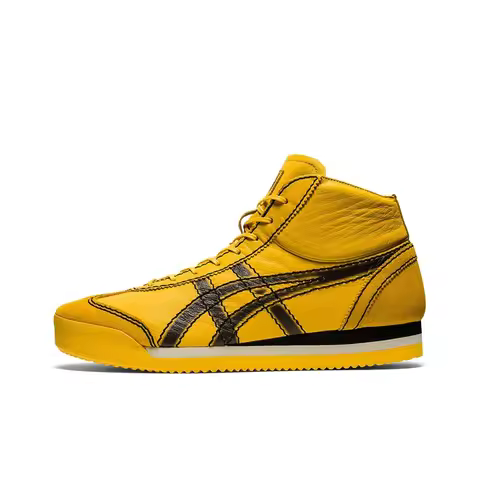Onitsuka Tiger Mexico 66 Skateboard Shoes Unisex High Top Yellow 1183B530-750