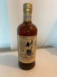 竹鶴21年 日本威士忌 無盒