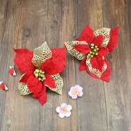 Poinsettias decorate Christmas....HCM HCM HCM