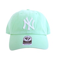 47BRAND-NY 47 Brand White Embroidered Thread Baseball Cap (Fresh Green)