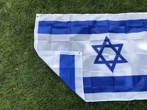 TIKI FLAG Israel Flag 3x5fts 90x150cm polyester Israel Israeli National hanging Flag for decoration