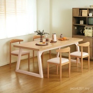 Small Apartment Household Table Combination Ming Dining Table Chair Simple Dining Table Rectangular 