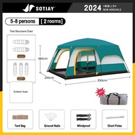 Khemah Camping Waterproof Besar Camping Tent 8 Person Automatic  Outdoor Camping Tent Khemah Camping