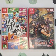 Nintendo Switch 遊戲 Just Dance 無力全開 2021 & 戰國無雙5