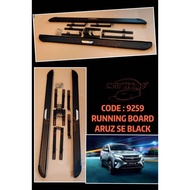 Perodua Aruz side step running boards SE black