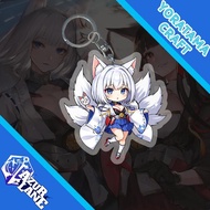 Gantungan Kunci Kaga Azur Lane, Anime Lucu Keychain