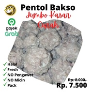 Bakso Tusuk Sate Bakso Sapi Asli Jumbo Kasar Non Micin Curah