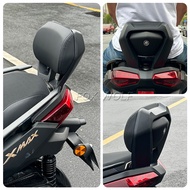 Suitable for 23 models of Yamaha xmax300 aluminum alloy backrest to refit passenger backrest waist accessories without installation