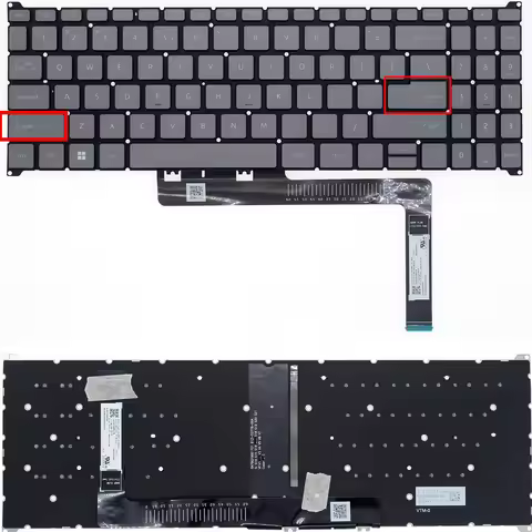 US Backlit Keyboard For Acer Aspire A315-59 A315-59G A515-57 A515-57G A715-51 A715-76 N22Q3Grey