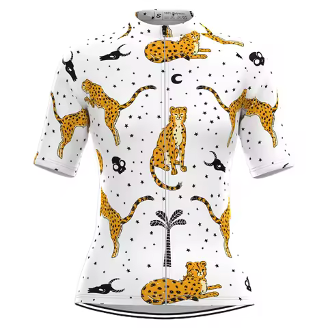 Mtb Cycling Jersey Breathable Men's Moisture-Wicking Cycling Jersey