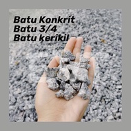 Batu 3/4 /Batu Konkrit / Batu Kerikil  untuk bahan bangunan dan Garden 5Kg