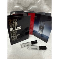 212 VIP Black MEN CAROLINA H.errer EDP 1.5ml spray 💯%Ori👍