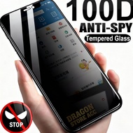Tempered Glass Anti SPY Full Glossy Privacy Realme P35 5G 14 5G 14T 5G C75X 15 PRO GT 7 GT 7T C71 C7