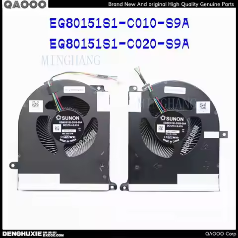 M New for Dell Alienware Area-51m R2 CPU & GPU Cooling Fan TW5Y8 TPV77 For RTX 2080