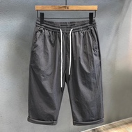Basic 3 Quarter Pants Casual Men Three Quarter Pants Unisex Shorts Couple's Shorts