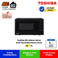 Toshiba 20L/34L Microwave Oven | 9 Auto Cook Menu | Quick Defrost | ER-SGS20(K)MY / ER-SGS34(K)MY | 