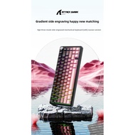 Attack Shark X85 wireless Mechanica keyboard 98Keys Gasket South-Facing hot swappable Smart Colour S