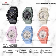 Digitec DA DG 4095 Women's Watches Analog Digital Rubber Water Resistant Original Watch