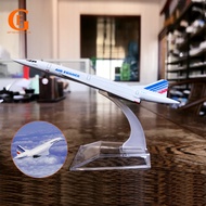 1/400 Air France Concorde Plane Diecast Metal Aircraft Model British Airways Concorde Airplane Model