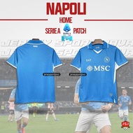 ( Ready Stok ) Jersey Baju Bola Pria Napoli Home 2024 2025 New Grade Ori - Import New Best Quality A