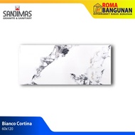 Sandimas Granit Dinding / Granite Lantai Bianco Cortina 60X120