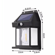 Lampu dinding luar ruangan tenaga surya Lampu taman tenaga surya Lampu dinding tenaga surya Lampu se