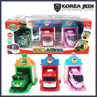 Titipo and Friends - Mini Train 3pcs (Titipo, Geinie, Diesel) Shooting Car Play Set Vehicle Toy for Kids Baby, Birthday Christmas Gift by koreajedi