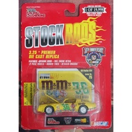 RACING CHAMPION LIMITED EDITION STOCK RODS M&M NASCAR 50TH ANNIVERSARY OPEN HOOD 69 PONTIAC GTO #36 