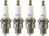 TORCH E7C Spark Plug, Copper Core, 20.8mm Hex, Replace for NGK B7HS B6HS, Denso W22FS-U, Bosch W5AC,