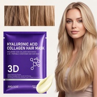 Portable Disposable Hair Mask Nourish Damaged Permed Anti-frizz Smooth Hair 20-minute Salon W0h8