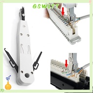 GSWLTT Punch Down Wiring RJ45 Networking Adjustable Crimping Tool For Telecom Phone Wire Crimping Pliers Telephone Socket Insertion