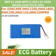14.8V 5200mAh Battery WPF12-0068 WPF12-0052 WPJ05-0168 HYLB-2093 for ZONCARE IMAC1200 IMAC1800 IMAC1