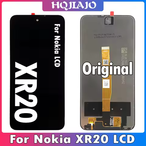 Original For Nokia XR20 LCD Display Touch Screen Digitizer Assembly For Nokia XR 20 TA-1368 TA-1362 
