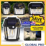 Outdoor Solar Light Tungsten Bulb Light Household Waterproof Outdoor Body Sensor Solar Wall Light So
