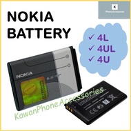 NOKIA BL-4L/4U/4UL Battery Li-ion 1020mAh Original [READY STOCK]