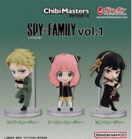 全新 Bandai SPY x FAMILY SpyxFamily CHIBIMASTERS CHIBI MASTERS 扭蛋 間諜家家酒 Anya Forger 安妮亞 間諜過家家 Vol 1 全3