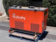 Kubota KJ-T130DX 10kW / 12.5kVA 1&amp;3 Phase Enclosed Diesel Generator