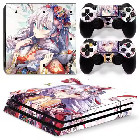 for PS4 PRO Skin Color Artwork Pattern Signs Cover Skin Decals Stickers Flim for PS4 Pro Controller 