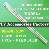 HISENSE HMLED32D33 32" LED TV BACKLIGHT(LAMP TV) HISENSE 32 INCH LED TV BACKLIGHT LED32D33