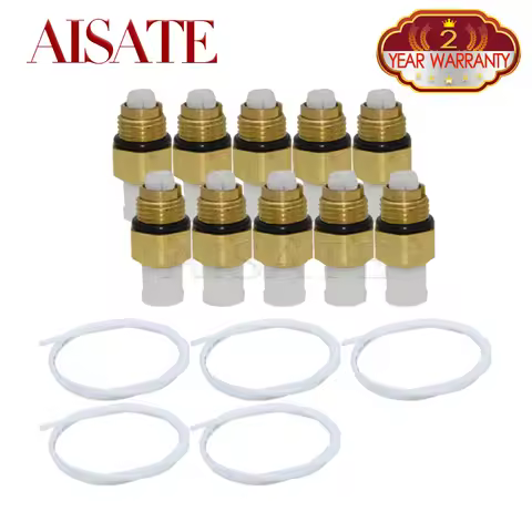 Air Compressor Pump Connector Brass Fittings Valve+Pipe For Mercedes W251 W164 W166 W639 BMW F02 F07