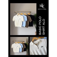 Basic Alo ShirtPOLO Knit/ Wanita Women's/ Short Shirt/