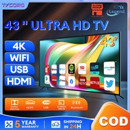 Smart TV murah 32/43 inch  Android 12.0 TV 4K Ultra HD LED Murah Television Built-in TV box WiFi Dol