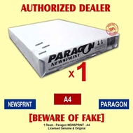PARAGON Newsprint Paper Papers Gray 48gsm A4 Size 8.25x11.75in News Print - 1 Ream