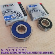 Yaris Altis Vios Gen 2 3 4 Etios Valco Alternator Bearing Original 1set Lk10