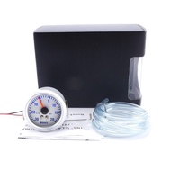 SWEETBB| 52mm 2 Inch Turbo Boost Gauge LED Display 30 to 20 PSI Blue Light 12V DC for Car