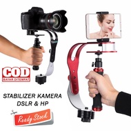 Handheld Stabilizer Kamera DSLR GoPro Xiaomi Yi Camcorder Steadycam Anti Goyang Steadicam Stedikem S