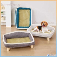 AROD Solid Wood Dog Kennel Dog Bed  Cat Bed  Dog Bed Washable  Human Dog Bed  Cat Bedside Bed All-se