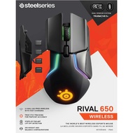 SteelSeries RIVAL 650 Wireless RGB Gaming Mouse With Dual Sensor